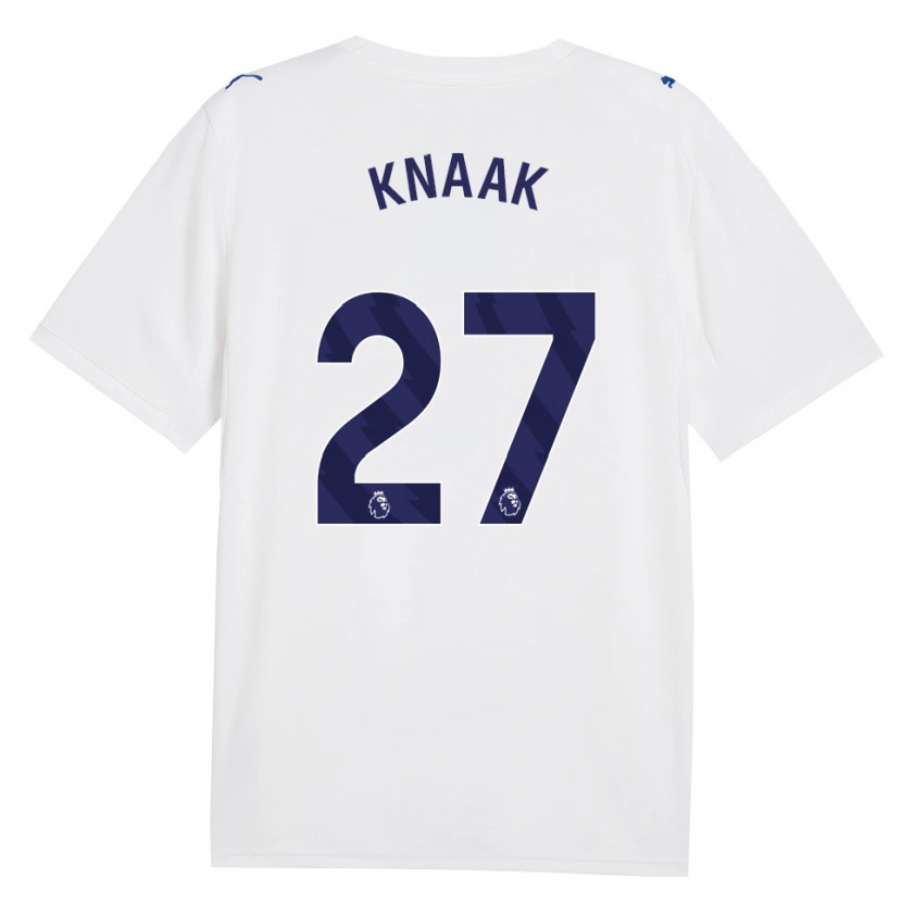 Danxen Kinder Rebecca Knaak #27 Marineweiß Ausweichtrikot Trikot 2026/27 T-Shirt