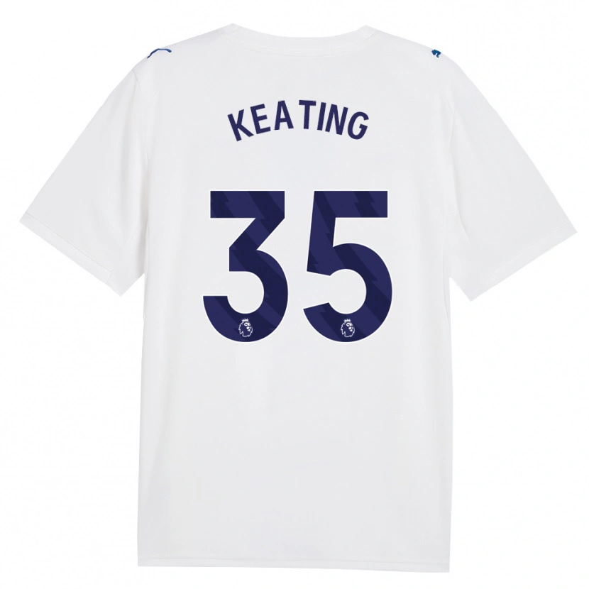 Danxen Kinder Khiara Keating #35 Marineweiß Ausweichtrikot Trikot 2026/27 T-Shirt