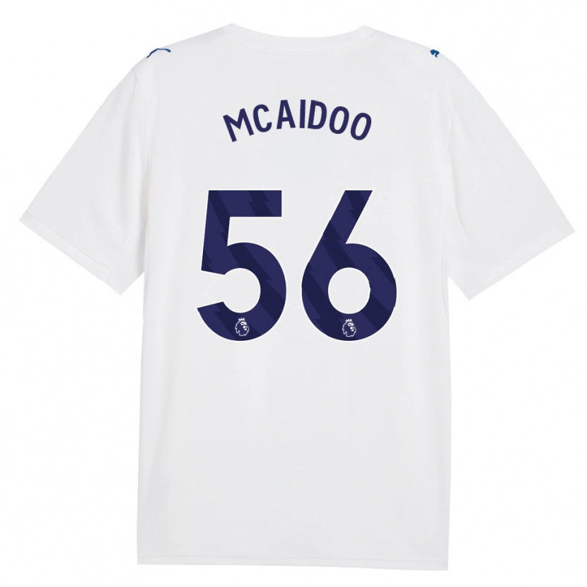 Danxen Kinder Ryan Mcaidoo #56 Marineweiß Ausweichtrikot Trikot 2026/27 T-Shirt