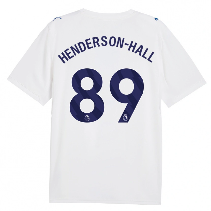 Danxen Kinder Matty Henderson-Hall #89 Marineweiß Ausweichtrikot Trikot 2026/27 T-Shirt