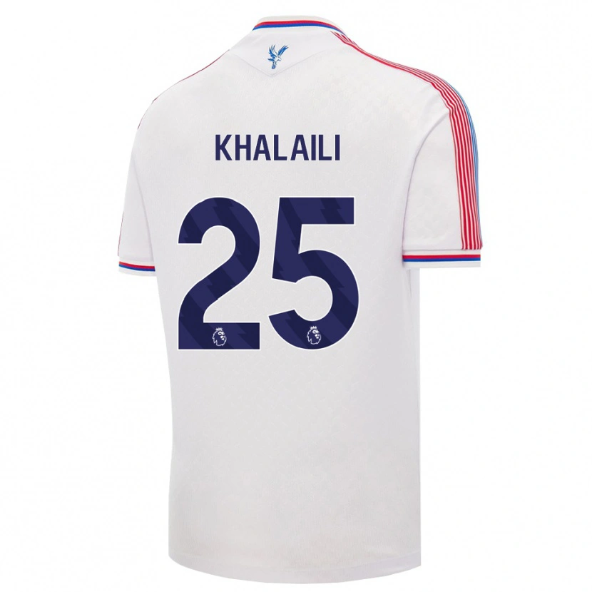 Danxen Kinder Anan Khalaili #25 Weiß Rot Blau Heimtrikot Trikot 2026/27 T-Shirt