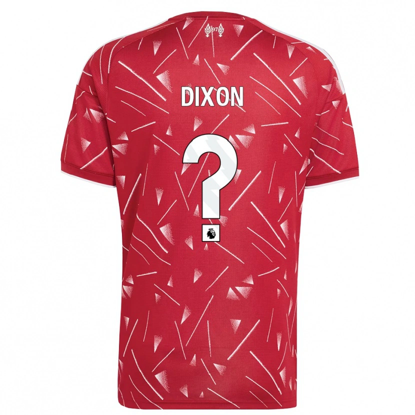 Danxen Herren Joseph Dixon #0 Weiß Rot Heimtrikot Trikot 2026/27 T-Shirt