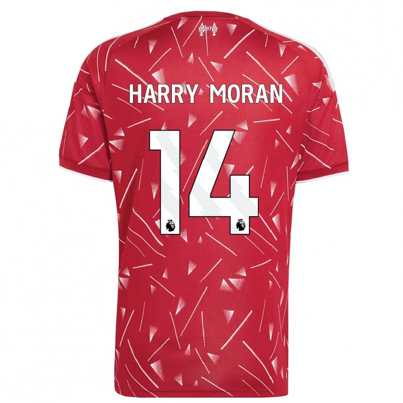 Danxen Herren Harry Moran #14 Weiß Rot Heimtrikot Trikot 2026/27 T-Shirt