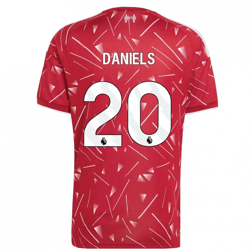 Danxen Herren Yana Daniels #20 Weiß Rot Heimtrikot Trikot 2026/27 T-Shirt
