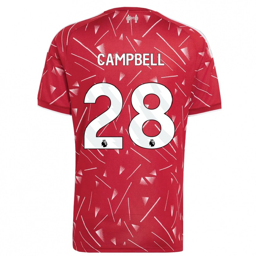 Danxen Herren Megan Campbell #28 Weiß Rot Heimtrikot Trikot 2026/27 T-Shirt