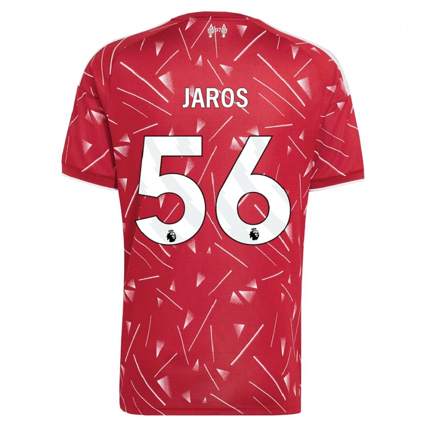 Danxen Herren Vitezslav Jaros #56 Weiß Rot Heimtrikot Trikot 2026/27 T-Shirt