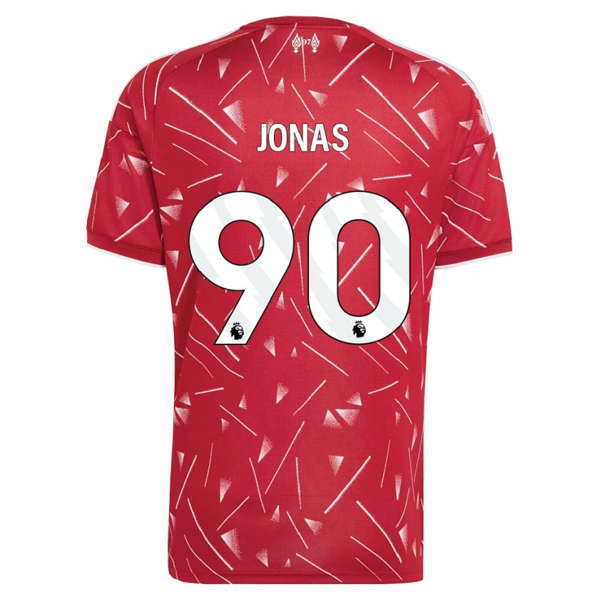 Danxen Herren Lee Jonas #90 Weiß Rot Heimtrikot Trikot 2026/27 T-Shirt
