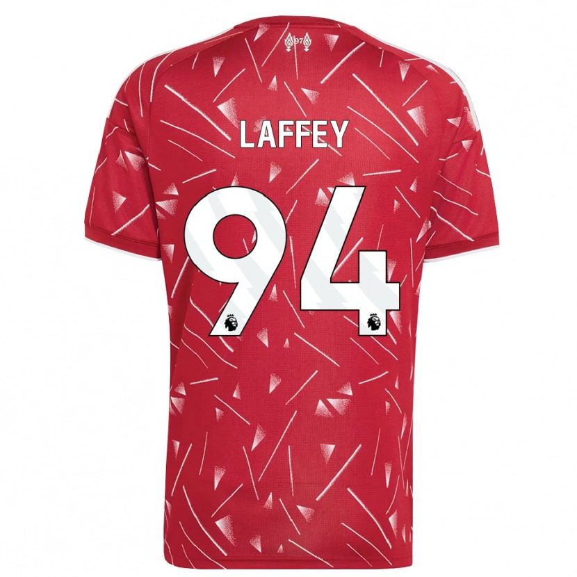 Danxen Herren Michael Laffey #94 Weiß Rot Heimtrikot Trikot 2026/27 T-Shirt