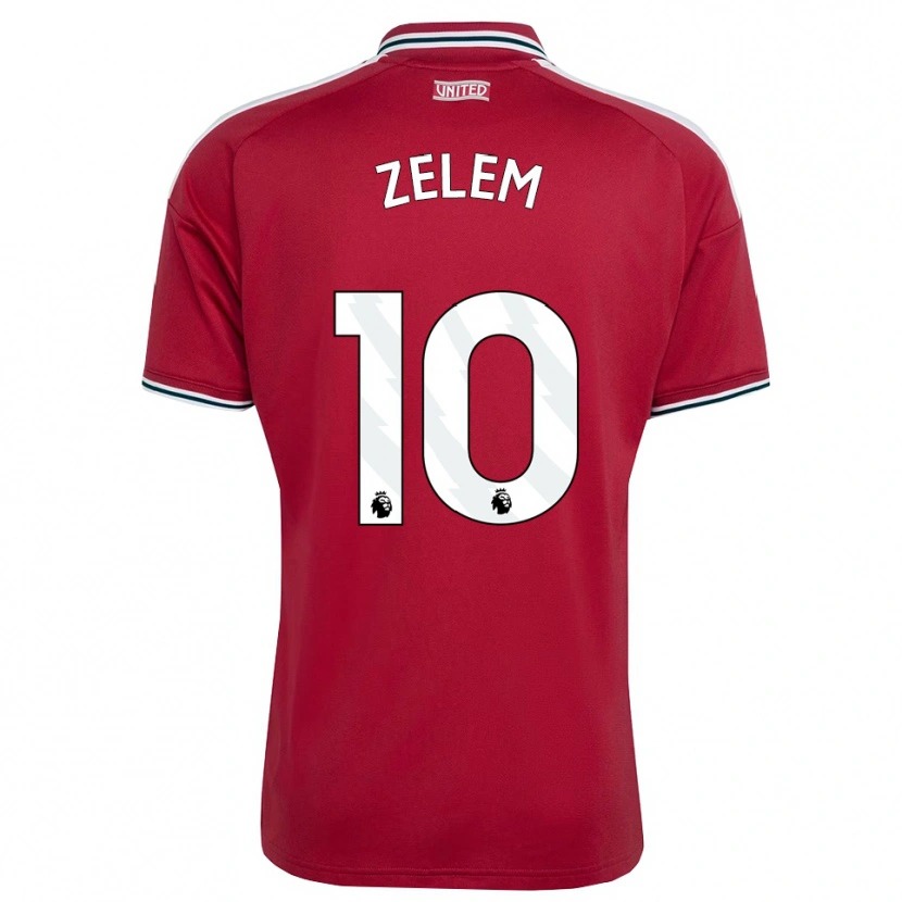 Danxen Herren Katie Zelem #10 Rot Gelb Weiß Heimtrikot Trikot 2026/27 T-Shirt