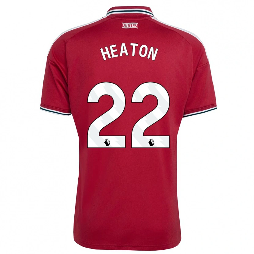 Danxen Herren Tom Heaton #22 Rot Gelb Weiß Heimtrikot Trikot 2026/27 T-Shirt