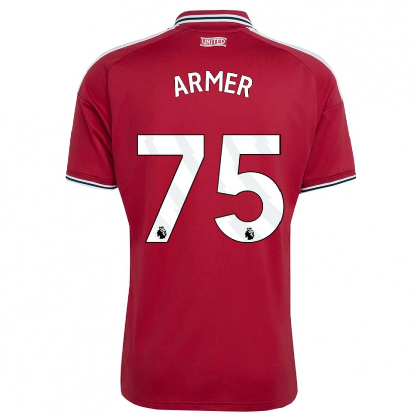 Danxen Herren Daniel Armer #75 Rot Gelb Weiß Heimtrikot Trikot 2026/27 T-Shirt