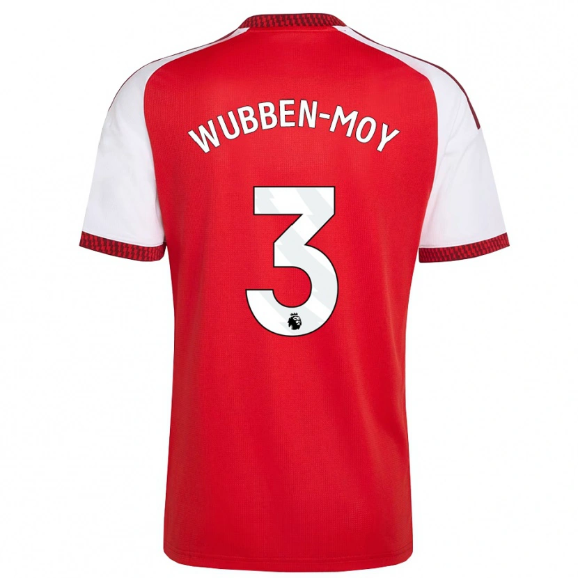 Danxen Herren Lotte Wubben-Moy #3 Rot Weiß Schwarz Heimtrikot Trikot 2026/27 T-Shirt