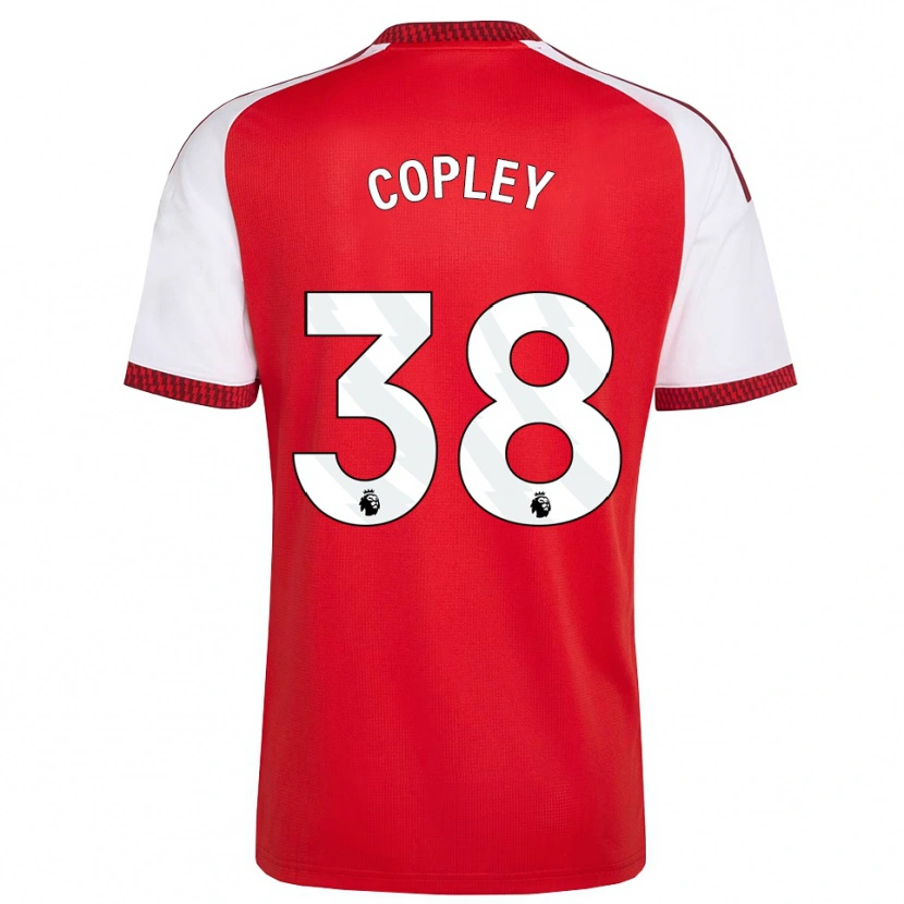 Danxen Herren Louie Copley #38 Rot Weiß Schwarz Heimtrikot Trikot 2026/27 T-Shirt