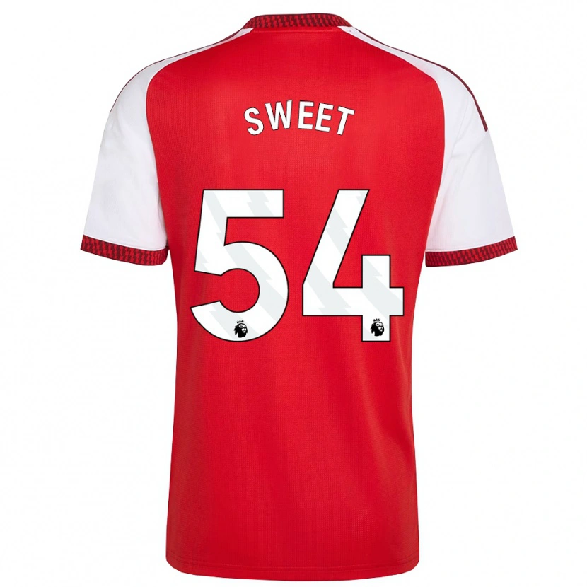 Danxen Herren Will Sweet #54 Rot Weiß Schwarz Heimtrikot Trikot 2026/27 T-Shirt