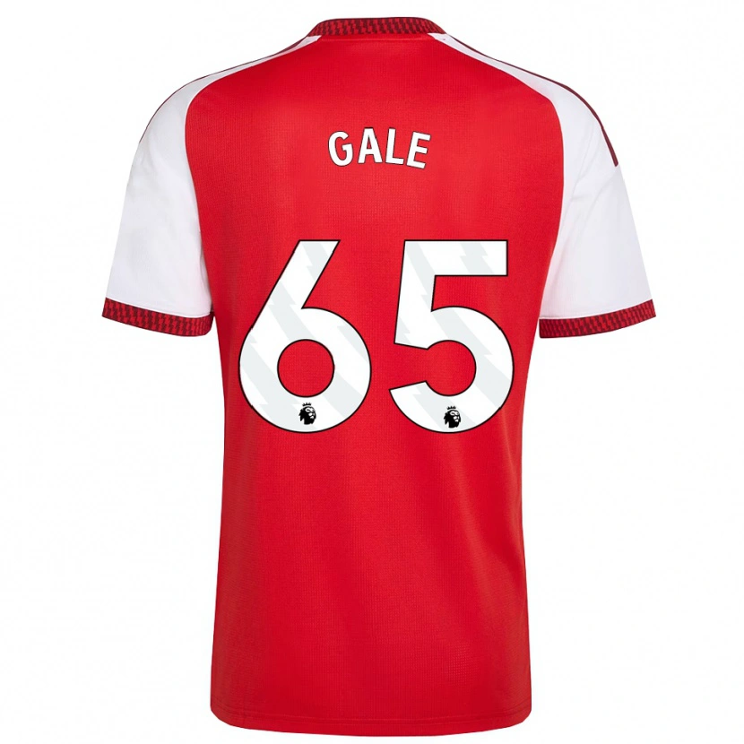 Danxen Herren Jessie Gale #65 Rot Weiß Schwarz Heimtrikot Trikot 2026/27 T-Shirt