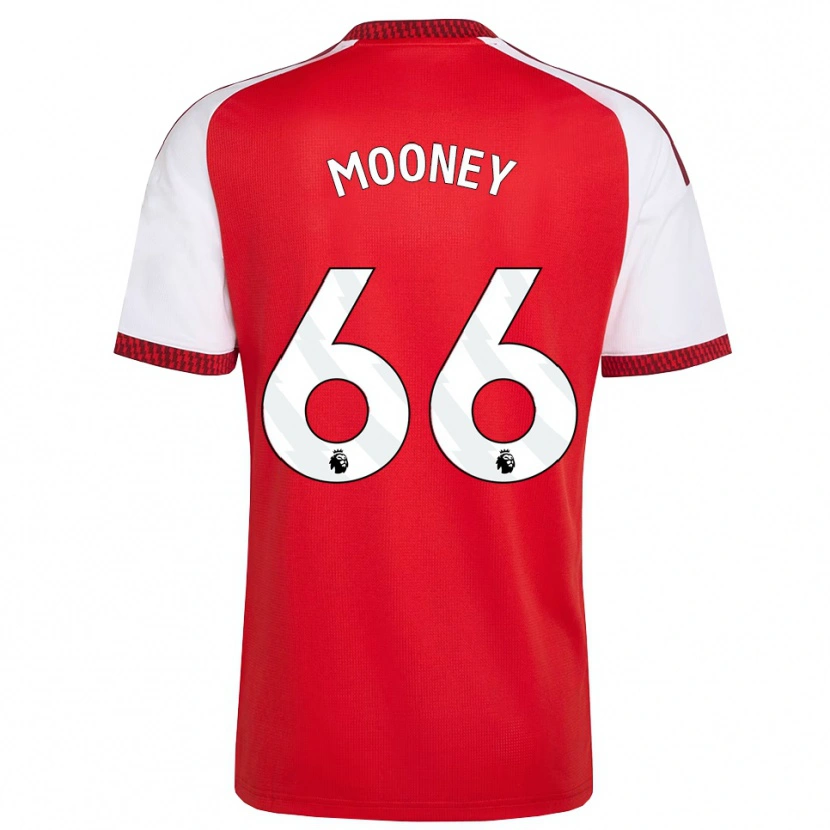 Danxen Herren Evan Mooney #66 Rot Weiß Schwarz Heimtrikot Trikot 2026/27 T-Shirt