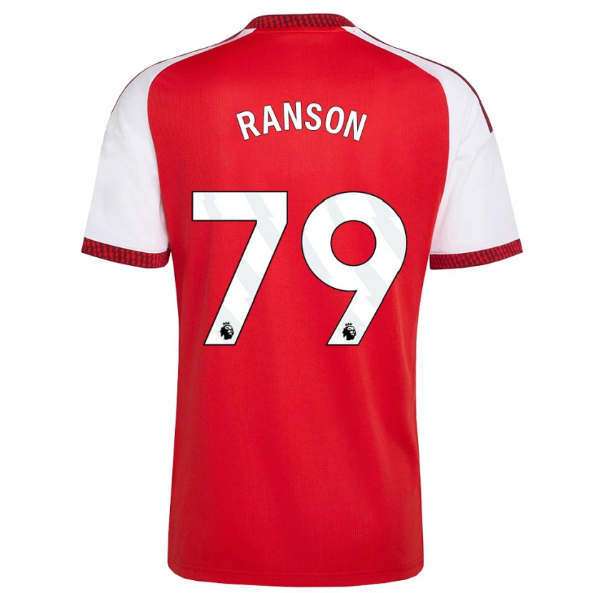 Danxen Herren Khari Ranson #79 Rot Weiß Schwarz Heimtrikot Trikot 2026/27 T-Shirt