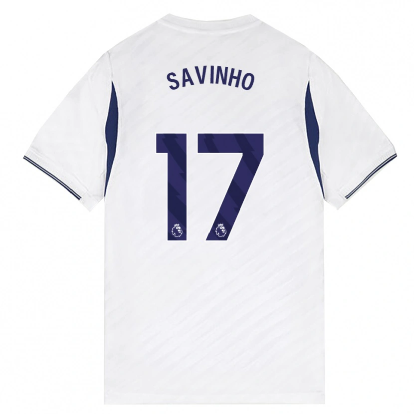 Danxen Herren Sávio Moreira De Oliveira #17 Weiß Rot Violett Heimtrikot Trikot 2026/27 T-Shirt