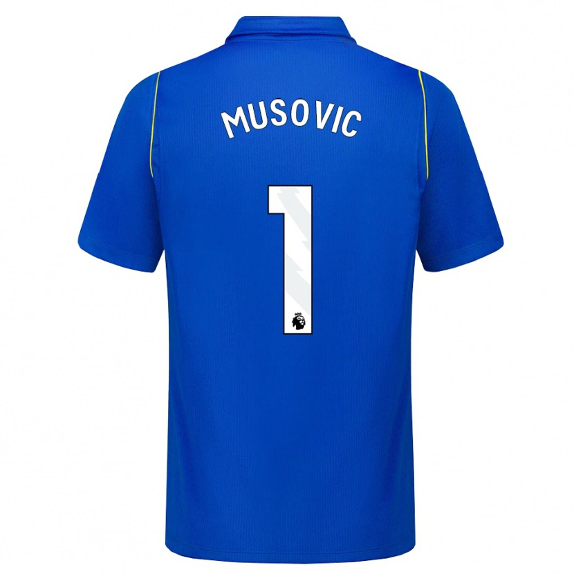Danxen Herren Zecira Musovic #1 Blau Gelb Heimtrikot Trikot 2026/27 T-Shirt