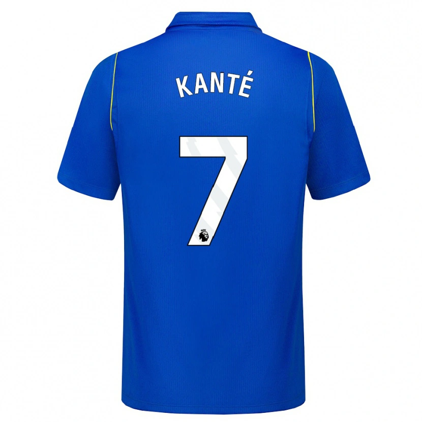 Danxen Herren N'golo Kante #7 Blau Gelb Heimtrikot Trikot 2026/27 T-Shirt