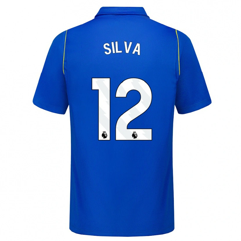 Danxen Herren Isago Silva #12 Blau Gelb Heimtrikot Trikot 2026/27 T-Shirt