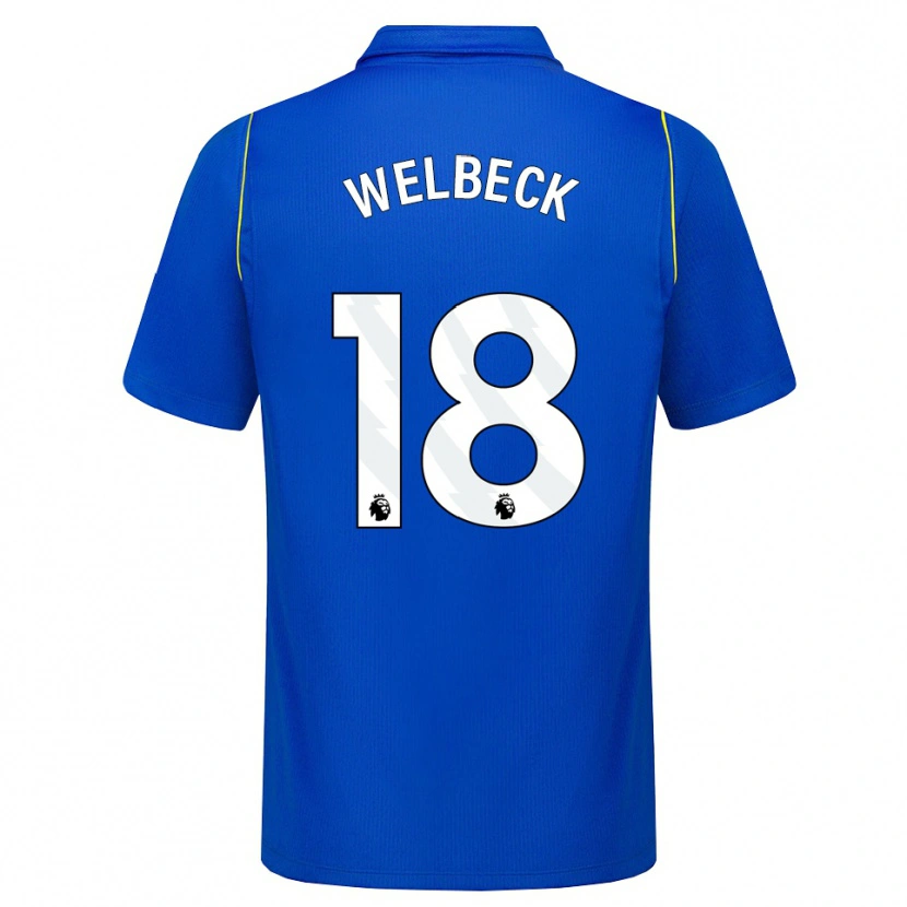 Danxen Herren Danny Welbeck #18 Blau Gelb Heimtrikot Trikot 2026/27 T-Shirt