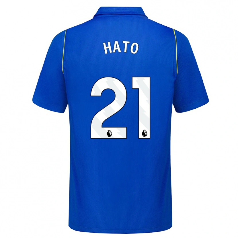 Danxen Herren Jorrel Hato #21 Blau Gelb Heimtrikot Trikot 2026/27 T-Shirt