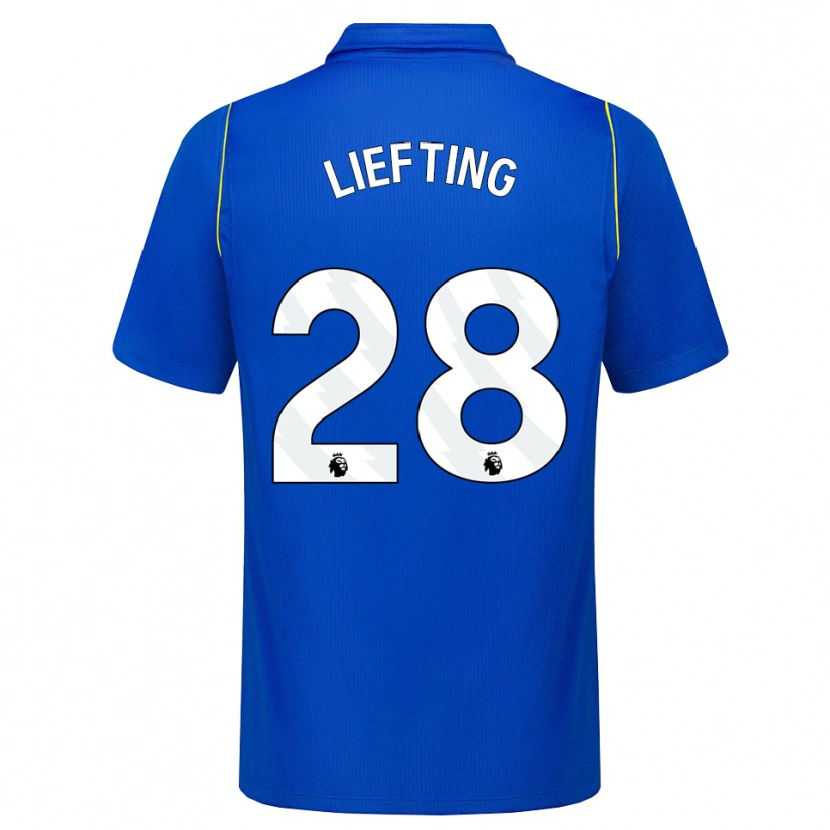 Danxen Herren Femke Liefting #28 Blau Gelb Heimtrikot Trikot 2026/27 T-Shirt