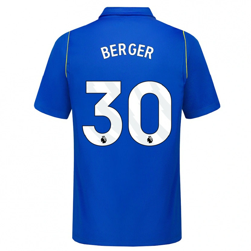Danxen Herren Ann-Katrin Berger #30 Blau Gelb Heimtrikot Trikot 2026/27 T-Shirt