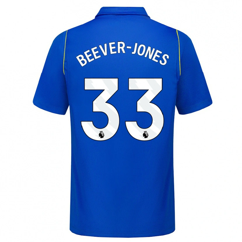 Danxen Herren Aggie Beever-Jones #33 Blau Gelb Heimtrikot Trikot 2026/27 T-Shirt