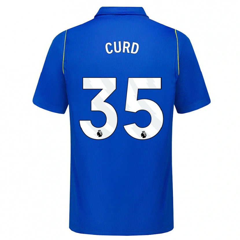 Danxen Herren Ted Curd #35 Blau Gelb Heimtrikot Trikot 2026/27 T-Shirt