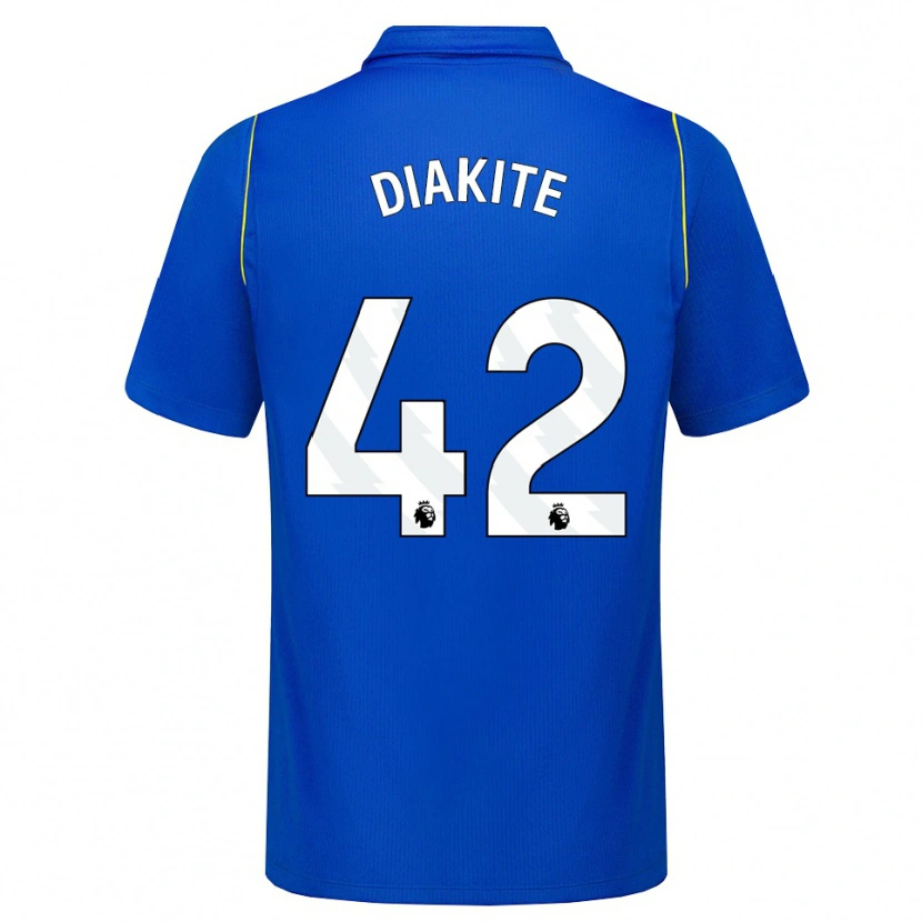 Danxen Herren Calvin Diakite #42 Blau Gelb Heimtrikot Trikot 2026/27 T-Shirt