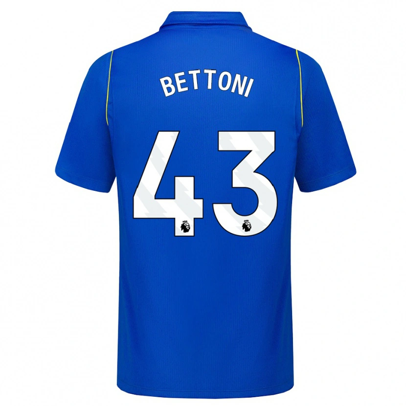 Danxen Herren Harrison Bettoni #43 Blau Gelb Heimtrikot Trikot 2026/27 T-Shirt