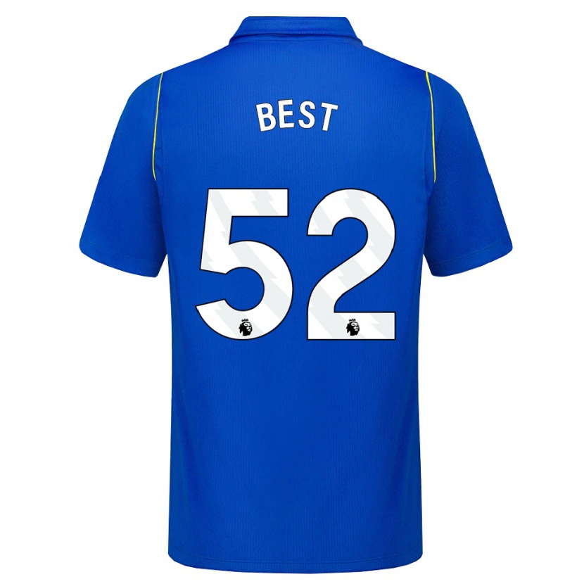 Danxen Herren Kian Best #52 Blau Gelb Heimtrikot Trikot 2026/27 T-Shirt