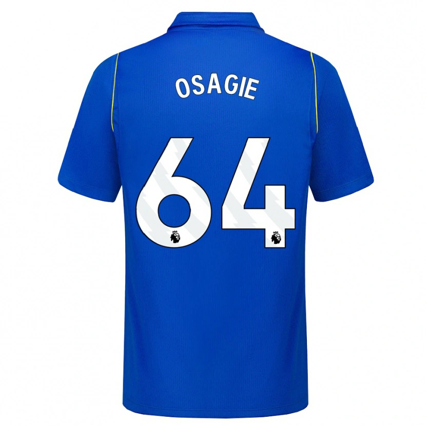 Danxen Herren Justin Osagie #64 Blau Gelb Heimtrikot Trikot 2026/27 T-Shirt