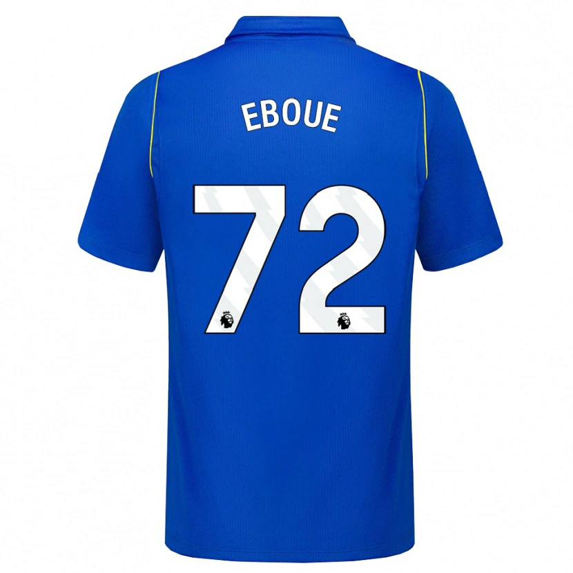 Danxen Herren Mathis Eboué #72 Blau Gelb Heimtrikot Trikot 2026/27 T-Shirt