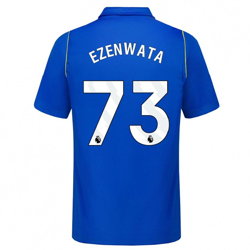 Danxen Herren Chizaram Ezenwata #73 Blau Gelb Heimtrikot Trikot 2026/27 T-Shirt