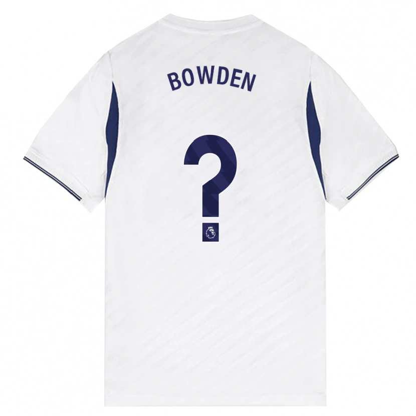 Danxen Herren Jamie Bowden #0 Weiß Rot Violett Heimtrikot Trikot 2026/27 T-Shirt