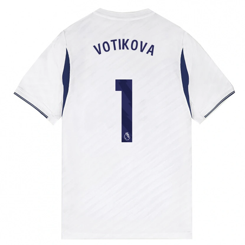 Danxen Herren Barbora Votíková #1 Weiß Rot Violett Heimtrikot Trikot 2026/27 T-Shirt
