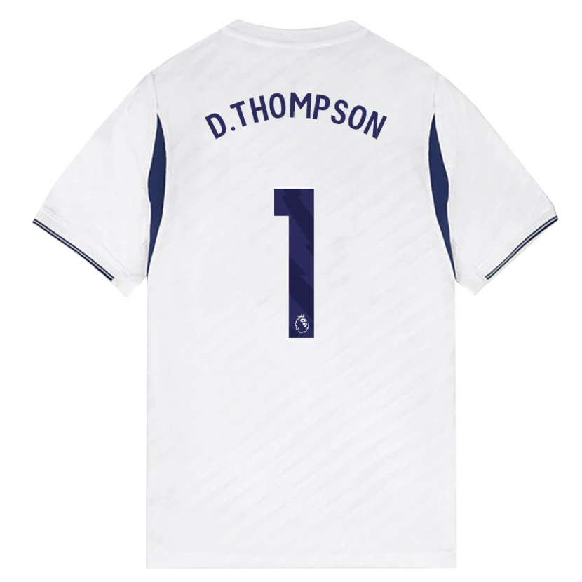 Danxen Herren Dylan Thompson #1 Weiß Rot Violett Heimtrikot Trikot 2026/27 T-Shirt