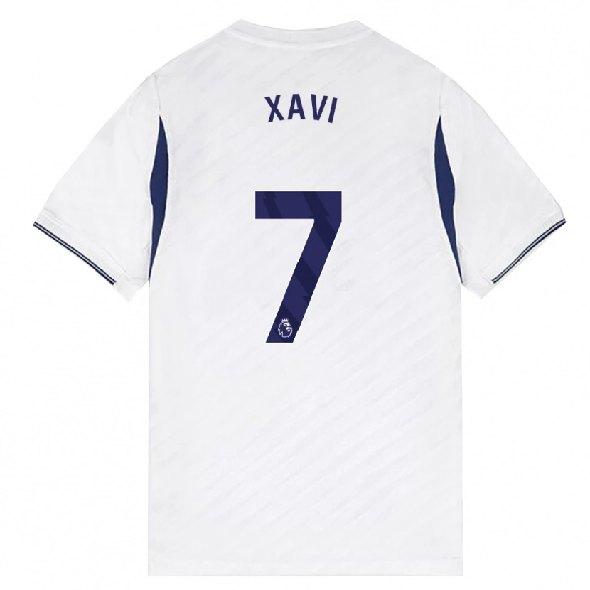 Danxen Herren Xavi Simons #7 Weiß Rot Violett Heimtrikot Trikot 2026/27 T-Shirt