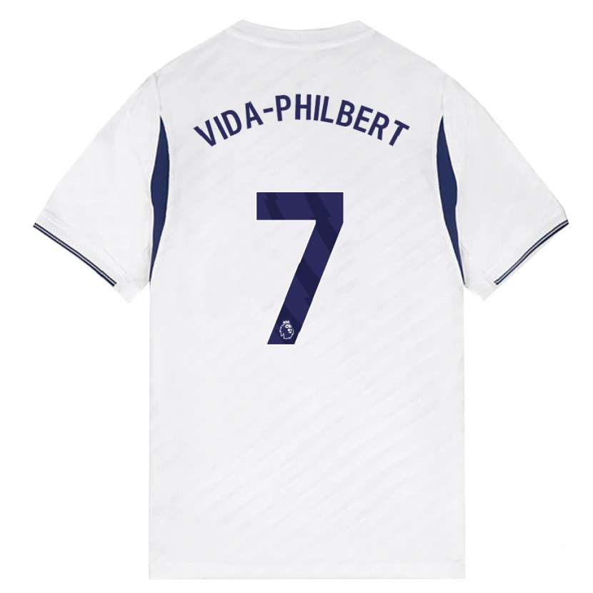 Danxen Herren Joel Philbert #7 Weiß Rot Violett Heimtrikot Trikot 2026/27 T-Shirt