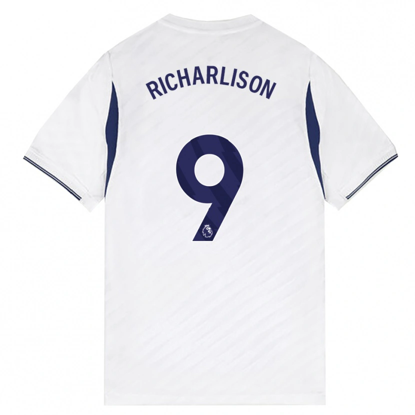 Danxen Herren Richarlison De Andrade #9 Weiß Rot Violett Heimtrikot Trikot 2026/27 T-Shirt