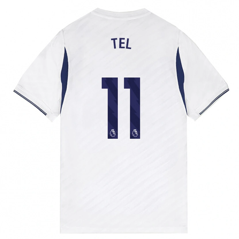 Danxen Herren Mathys Tel #11 Weiß Rot Violett Heimtrikot Trikot 2026/27 T-Shirt