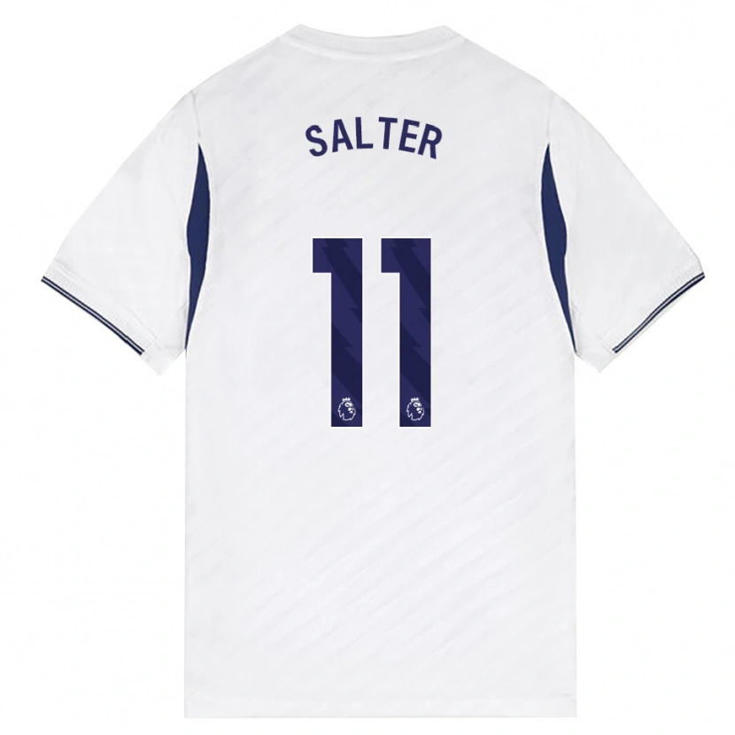 Danxen Herren Oliver Salter #11 Weiß Rot Violett Heimtrikot Trikot 2026/27 T-Shirt