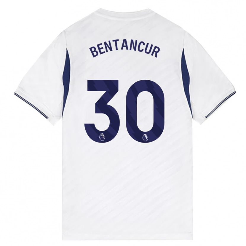 Danxen Herren Rodrigo Bentancur #30 Weiß Rot Violett Heimtrikot Trikot 2026/27 T-Shirt