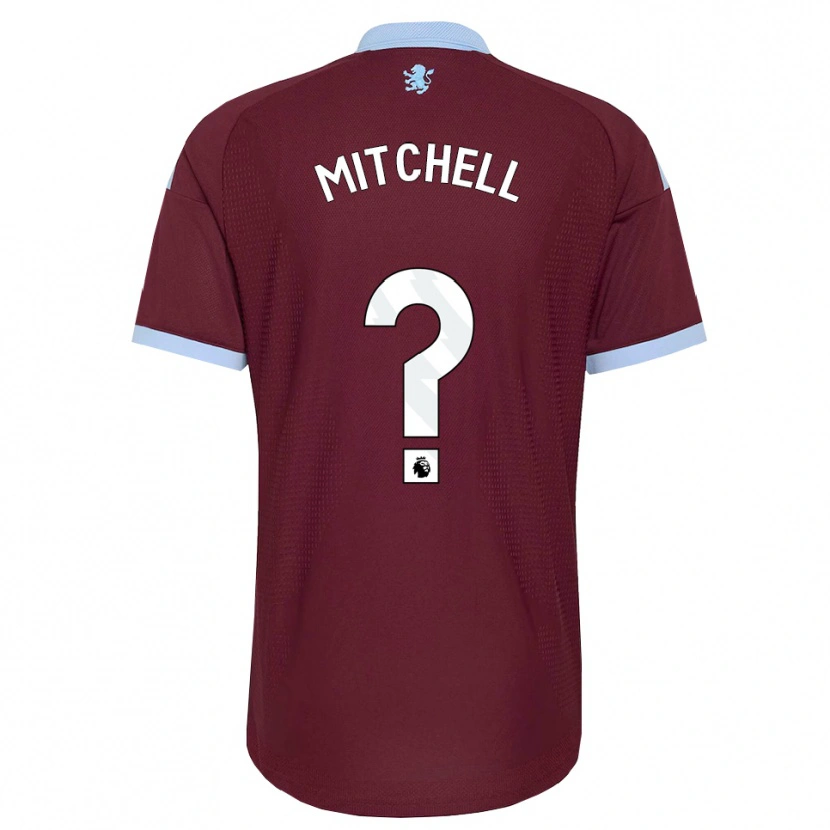 Danxen Herren Curtis Mitchell #0 Kornblumenblau Burgund Heimtrikot Trikot 2026/27 T-Shirt