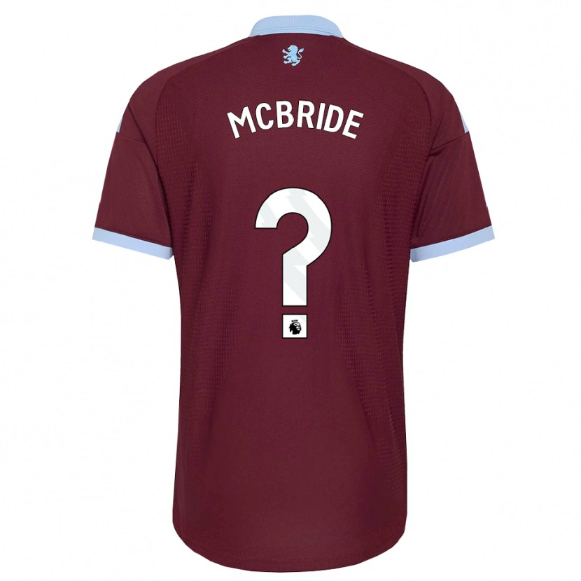 Danxen Herren Caolan Mcbride #0 Kornblumenblau Burgund Heimtrikot Trikot 2026/27 T-Shirt