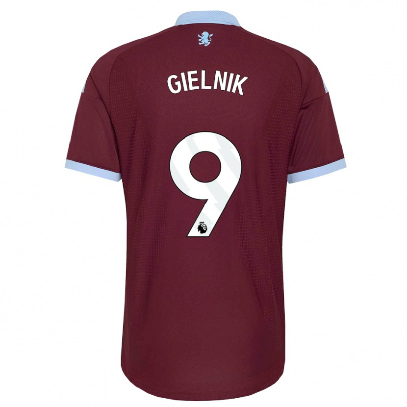 Danxen Herren Emily Gielnik #9 Kornblumenblau Burgund Heimtrikot Trikot 2026/27 T-Shirt