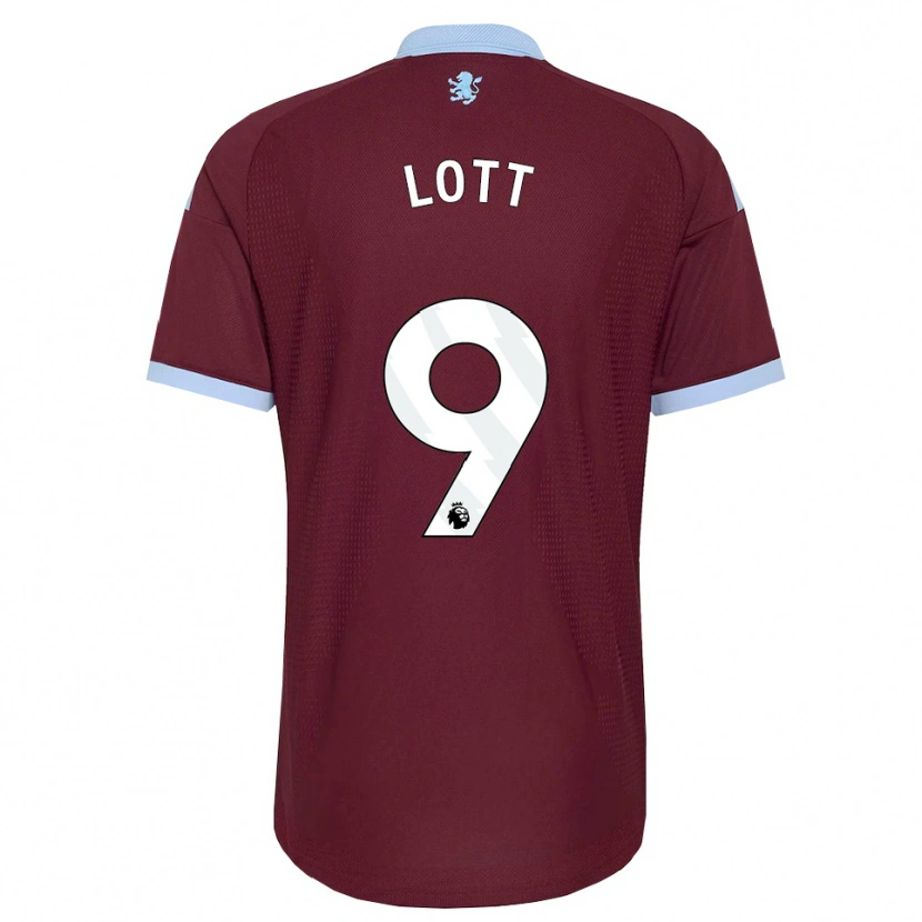 Danxen Herren Max Lott #9 Kornblumenblau Burgund Heimtrikot Trikot 2026/27 T-Shirt